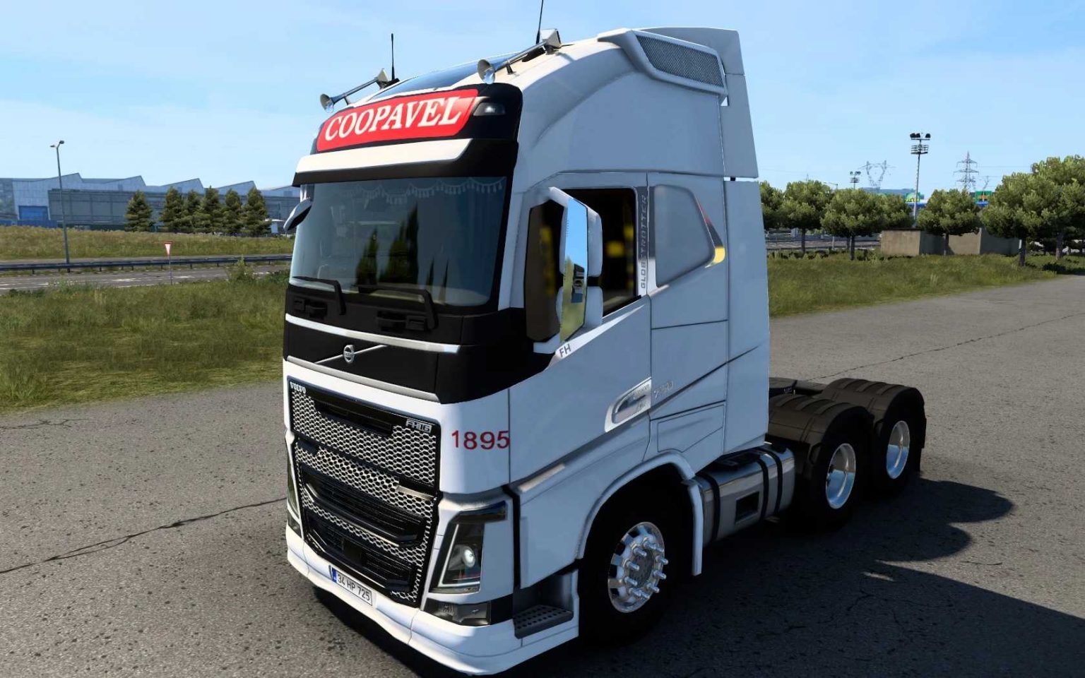 PEAU VOLVO FH 2012 COOPAVEL 1 0 1 45 ETS2 ETS2 Mod ATS Mod