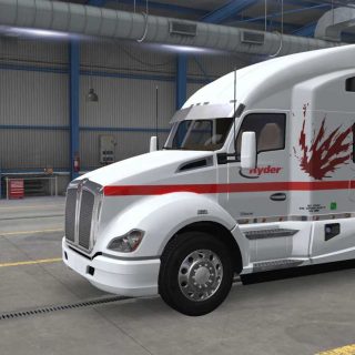 Kenworth T Hi Rise Sleeper Peau Ats Ets Mod Ats Mod