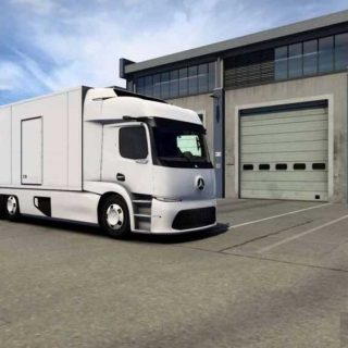 Mercedes Benz Urban Etruck V Ets Ets Mod Ats Mod