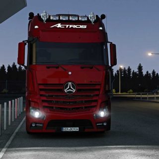 Mercedes Benz Nouvel Actros Par Dotec 1 46 1 47 ETS2 ETS2 Mod ATS Mod