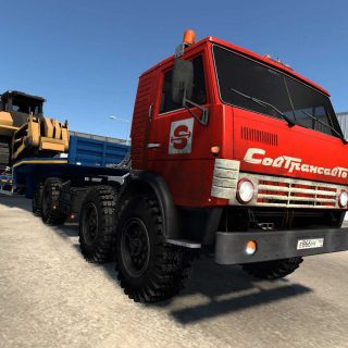 KAMAZ 4410 6450 Légende de l URSS v1 47 x ETS2 ETS2 Mod ATS Mod