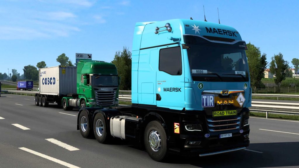 PEAU MAERSK HOMME TG3 TGX 2 0 1 47 1 48 ETS2 ETS2 Mod ATS Mod