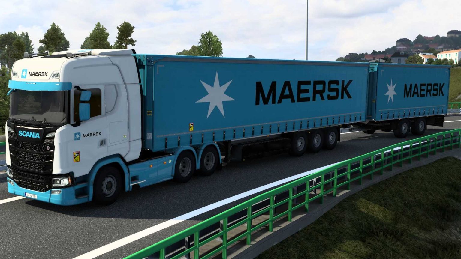 Peau Maersk Krone Profi Liner Ets Ets Mod Ats Mod