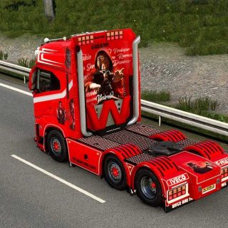 Iveco S Way Weeda Transport Dtm V X Ets Ets Mod Ats Mod