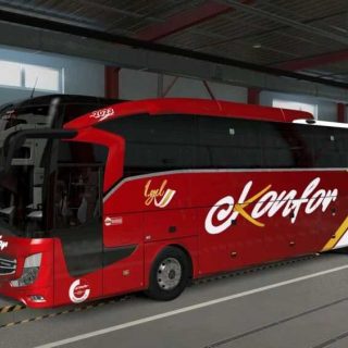 Mercedes Benz Travego 16 SHD Euro 6 Konfor Turizm Skinpack V2 0 ETS2