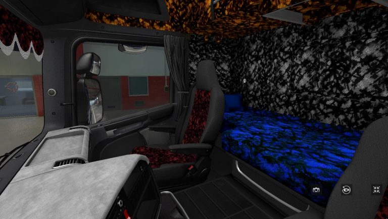 SCANIA RJL PACK INTÉRIEUR ETS ETS Mod ATS Mod