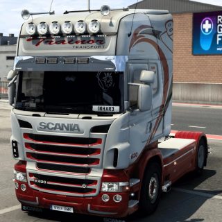 Scania RJL Trainor Transport skin v1.0 ETS2 - ETS2 Mod | ATS Mod