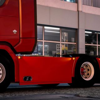 Sideskirt Sidepipe Pour Scania Ng Ets Ets Mod Ats Mod