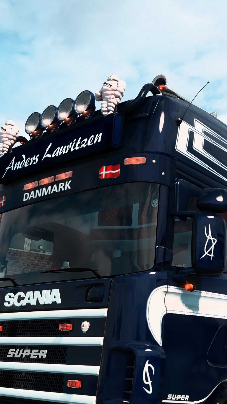 Scania R4 Anders Lauritzen 164L Peau V1 0 ETS2 ETS2 Mod ATS Mod