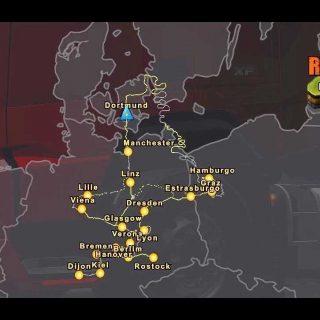Els2 Rota Factor Map Rota Factor Map Route dangereuse 1.0.7 1.44 ETS2 - ETS2 Mod | ATS Mod