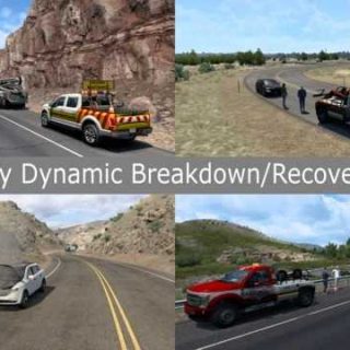 Daniels ATS Random Events v1.4 1.45 ATS - ETS2 Mod | ATS Mod