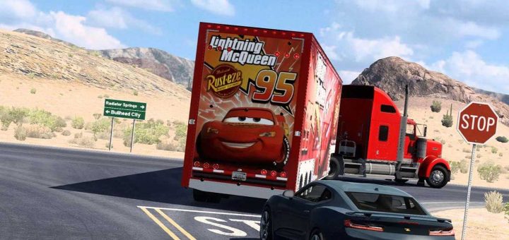 Disney Pixar Cars Mods Euro Truck Simulator 2 Mods Ets2 Mods 9393