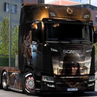 Scania Assassin S Creed Mirage Skin 1 46 Ets2 Ets2 Mod Ats Mod