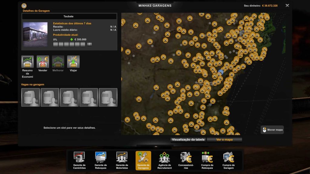 PROFIL MAPA EAA PAR TIO RESTANHO, CLUBE ROTAS 1.0 1.47 ETS2 - ETS2 Mod ...