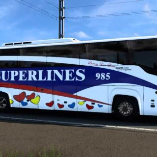 Scania Touring Philippine Buses Skinpack V1.0 ETS2 - ETS2 Mod | ATS Mod