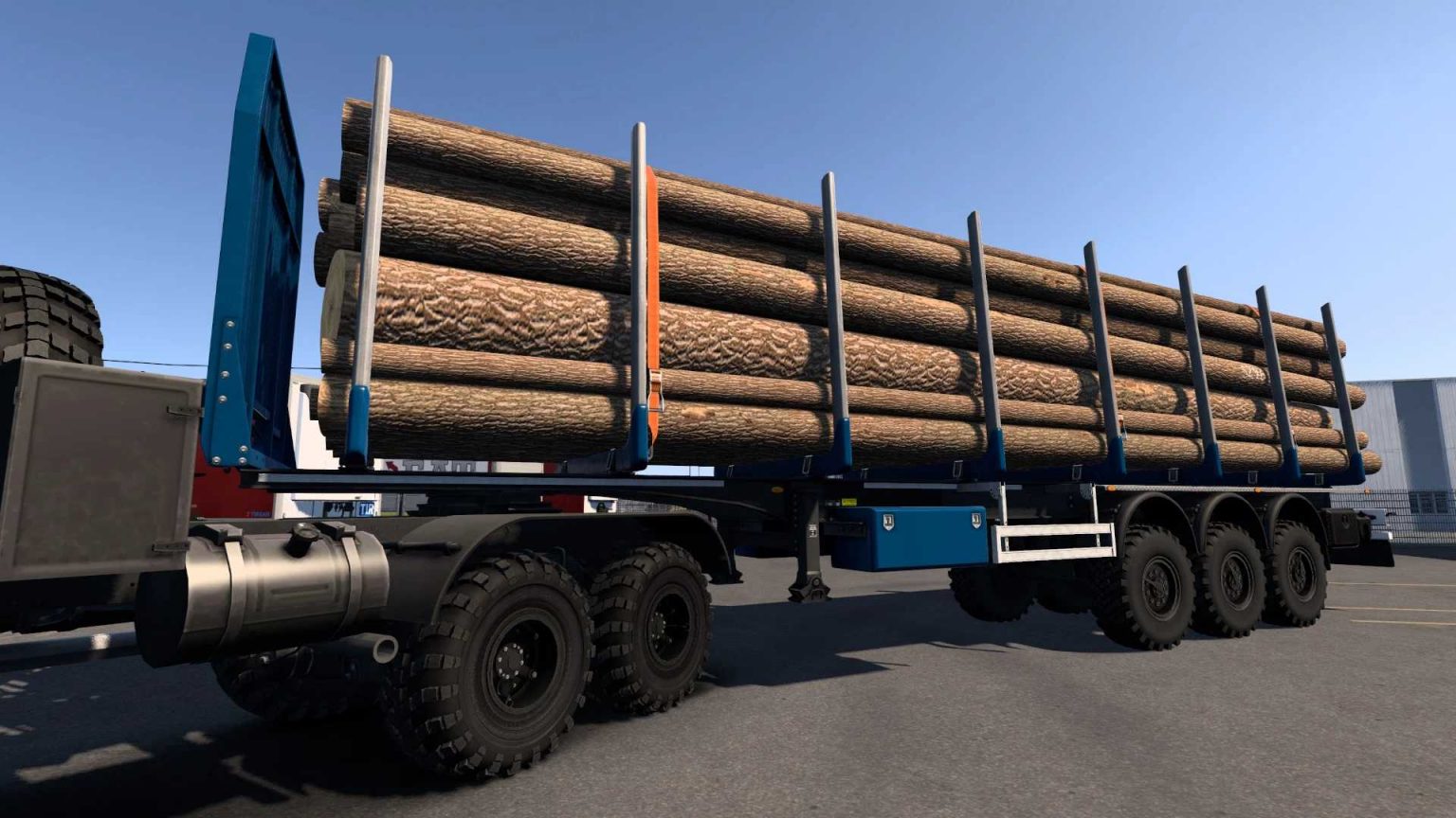 Châssis OffRoad pour remorques SCS BOX v1.49+ ETS2 - ETS2 Mod | ATS Mod
