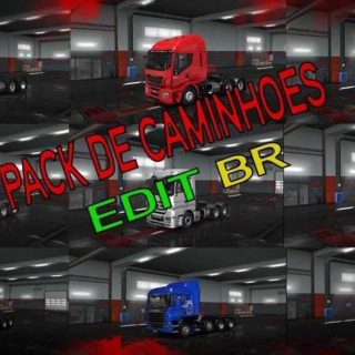 pack camions brésil edition 1 48 ets2 ets2 mod ats mod