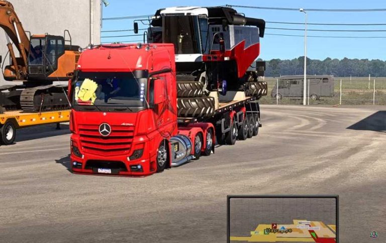 Mercedes Benz Actros 2014 1.50 Ets2 - Ets2 Mod 