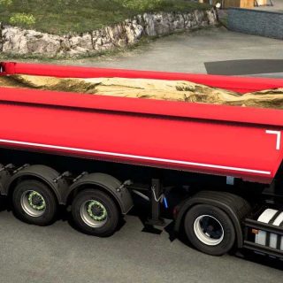 Semi-Remorque Benne SKI18 & 24 v1.1 1.50 ETS2 - ETS2 Mod | ATS Mod