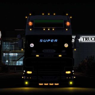 Scania 144L 530 à la française par XBX v1.2 1.50 ETS2 - ETS2 Mod | ATS Mod