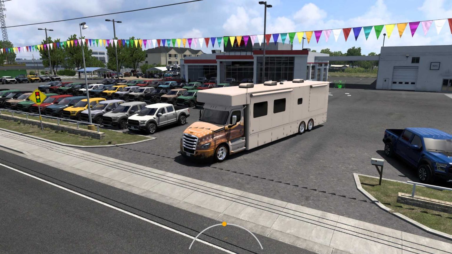 Camping-car Freightliner Cascadia NRC RV v1.6 ATS - ETS2 Mod | ATS Mod