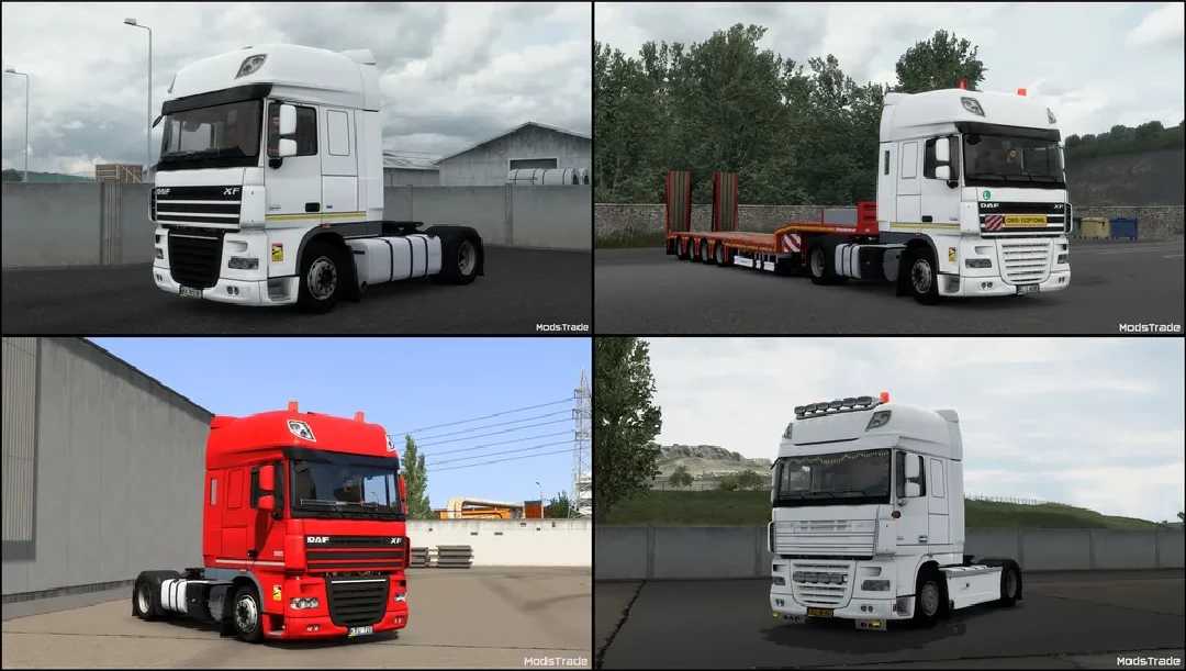 DAF XF105 v6 ETS2 1,53 ETS2 - ETS2 Mod | ATS Mod