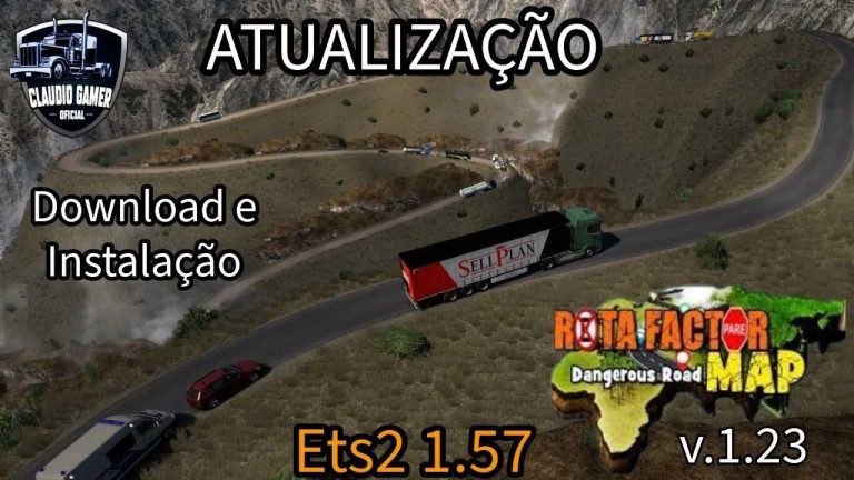 ROTA FACTOR MAP v1.23 ETS2 - ETS2 Mod | ATS Mod