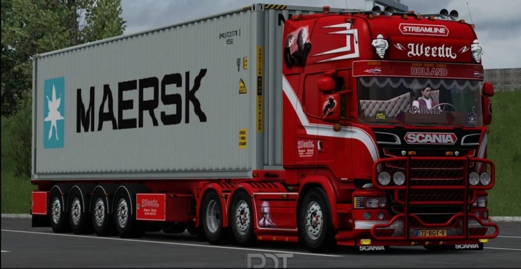 Weeda R530 Scania R450 Weeda Penoza v11.0 1.58x ETS2 - ETS2 Mod | ATS Mod