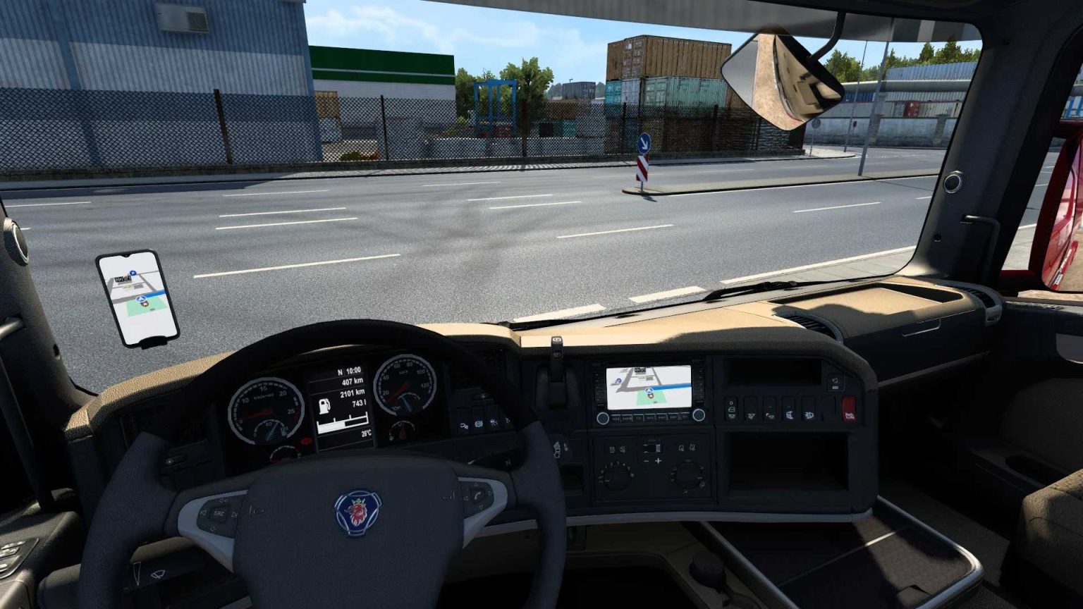 Navigation Apple Maps v1.59 ETS2 - ETS2 Mod | ATS Mod
