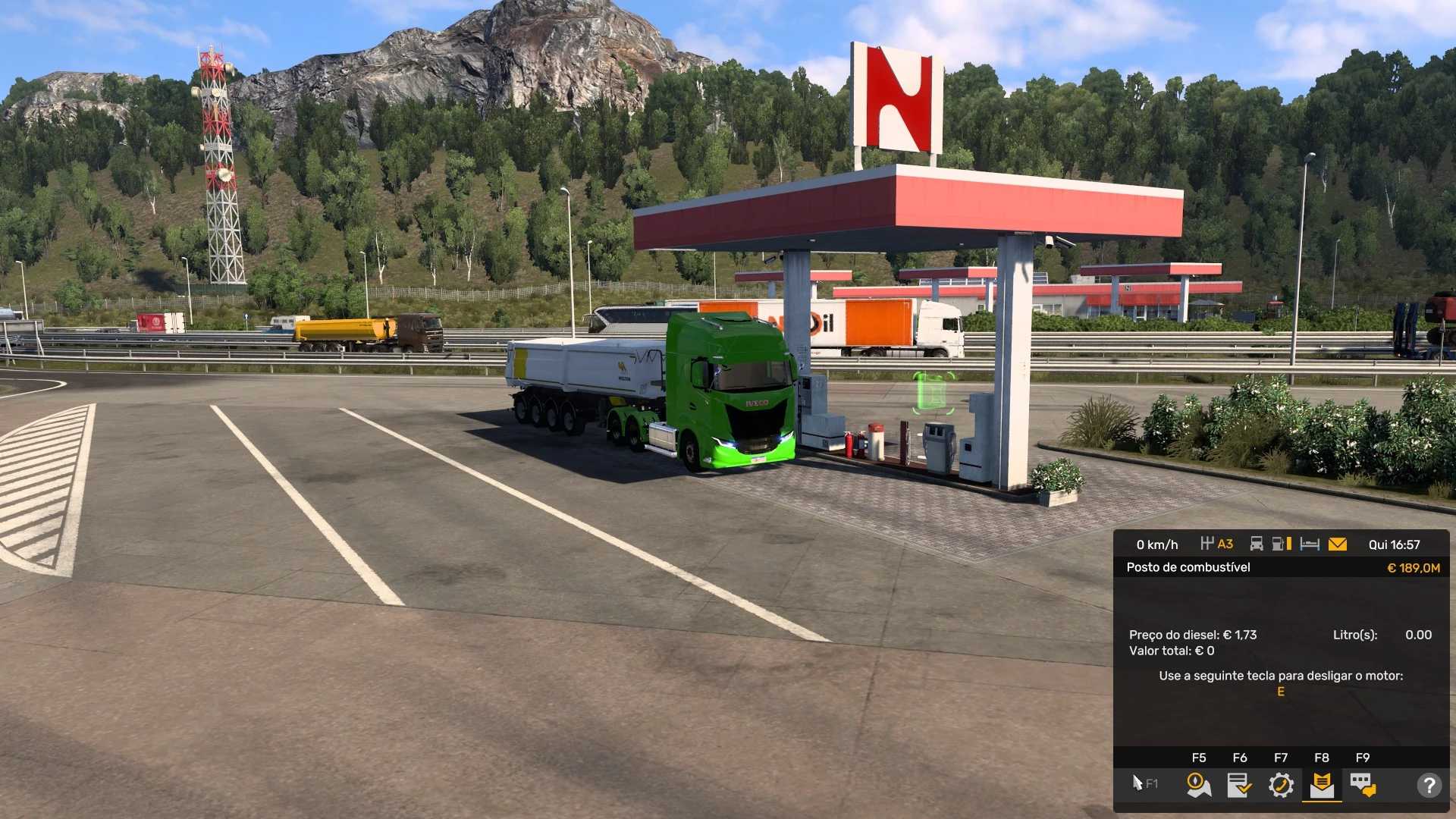 Prix du diesel FUELO.EU le 31/08/2026 : 1,40 1,61 ETS2