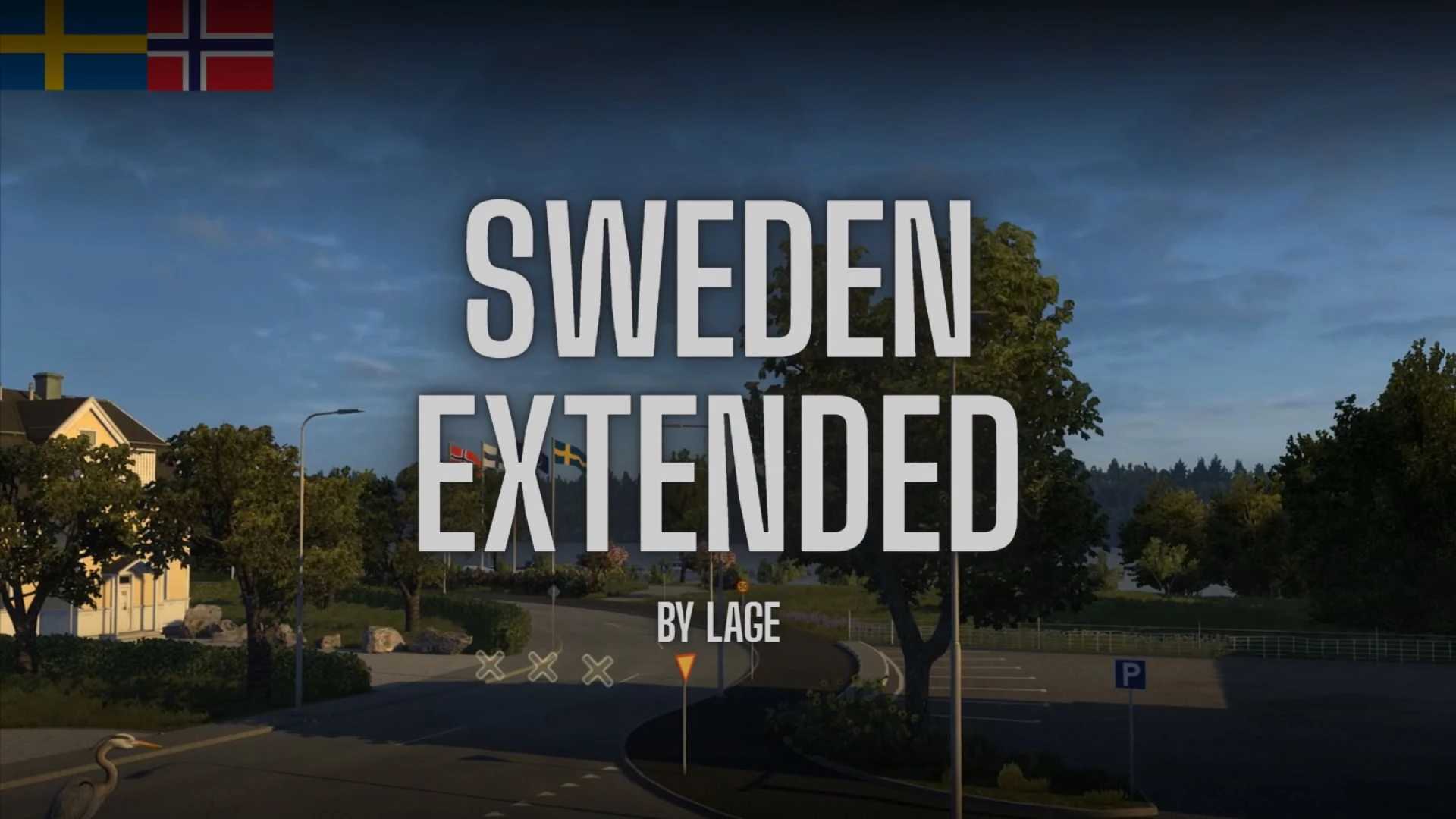 Suède étendue v1.61 ETS2