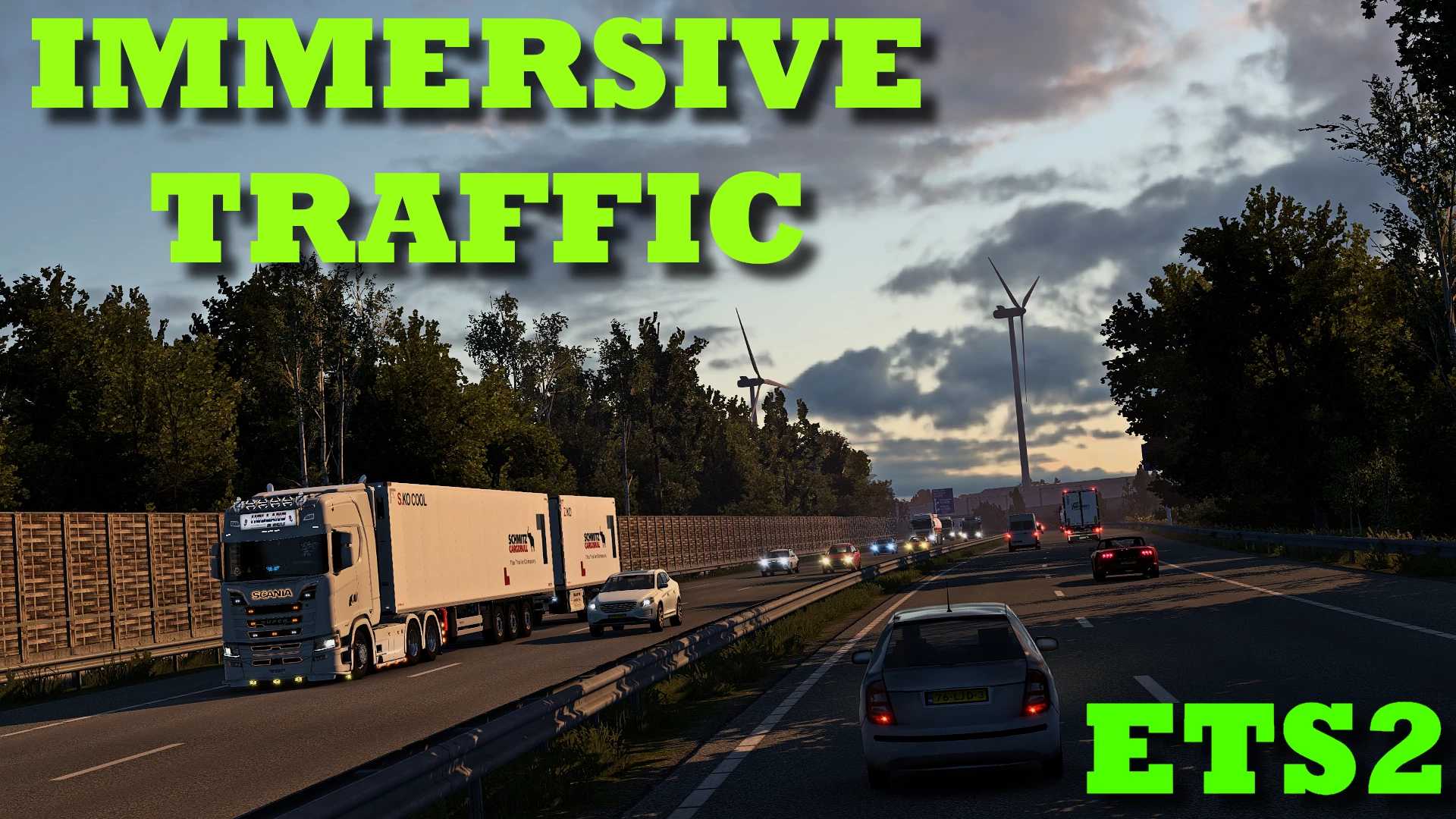 Trafic immersif ETS2 V1.2 ETS2