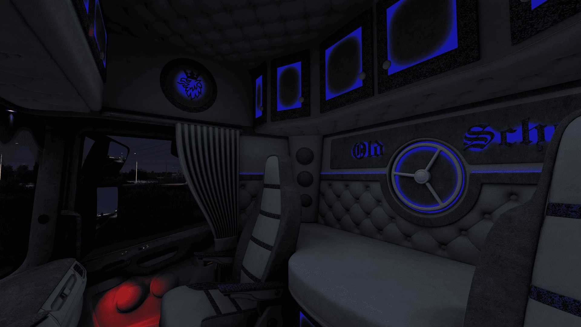 Intérieur Scania S/R Next Gen Old School v1.0 ETS2 thumbnail 3