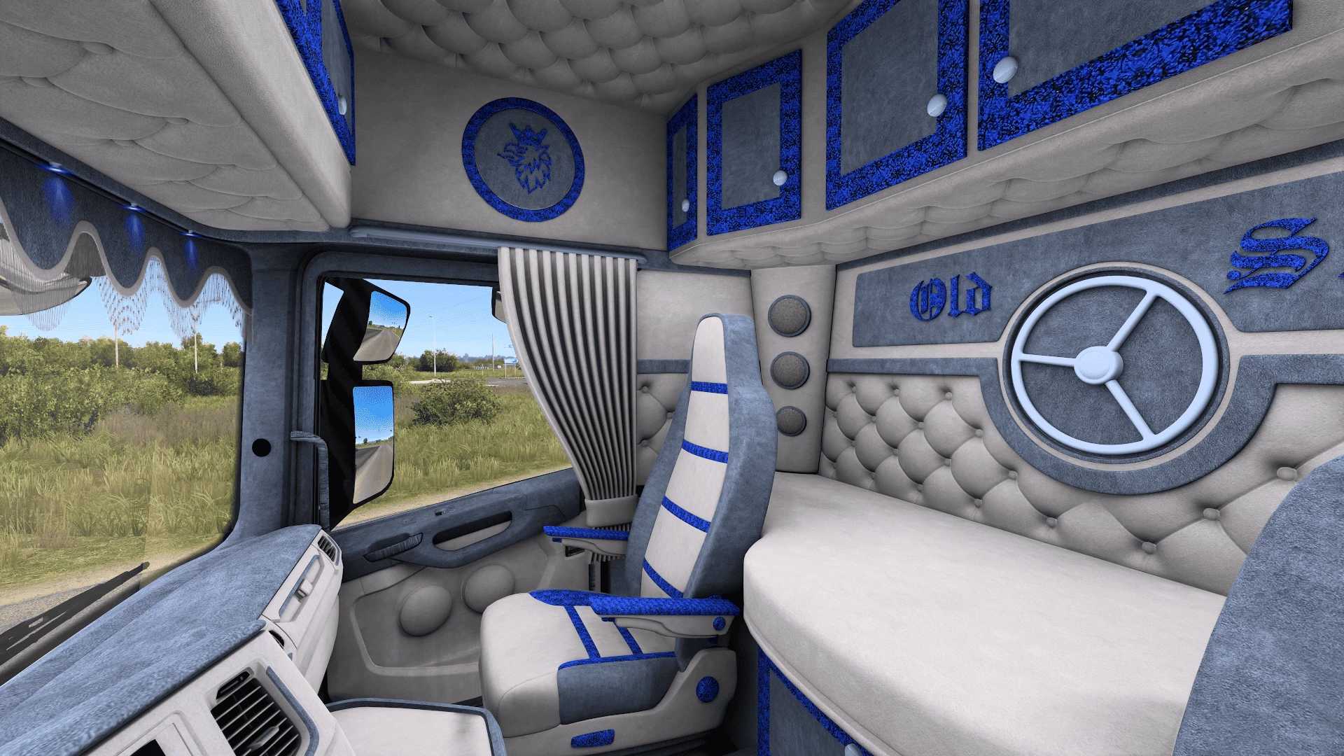 Intérieur Scania S/R Next Gen Old School v1.0 ETS2