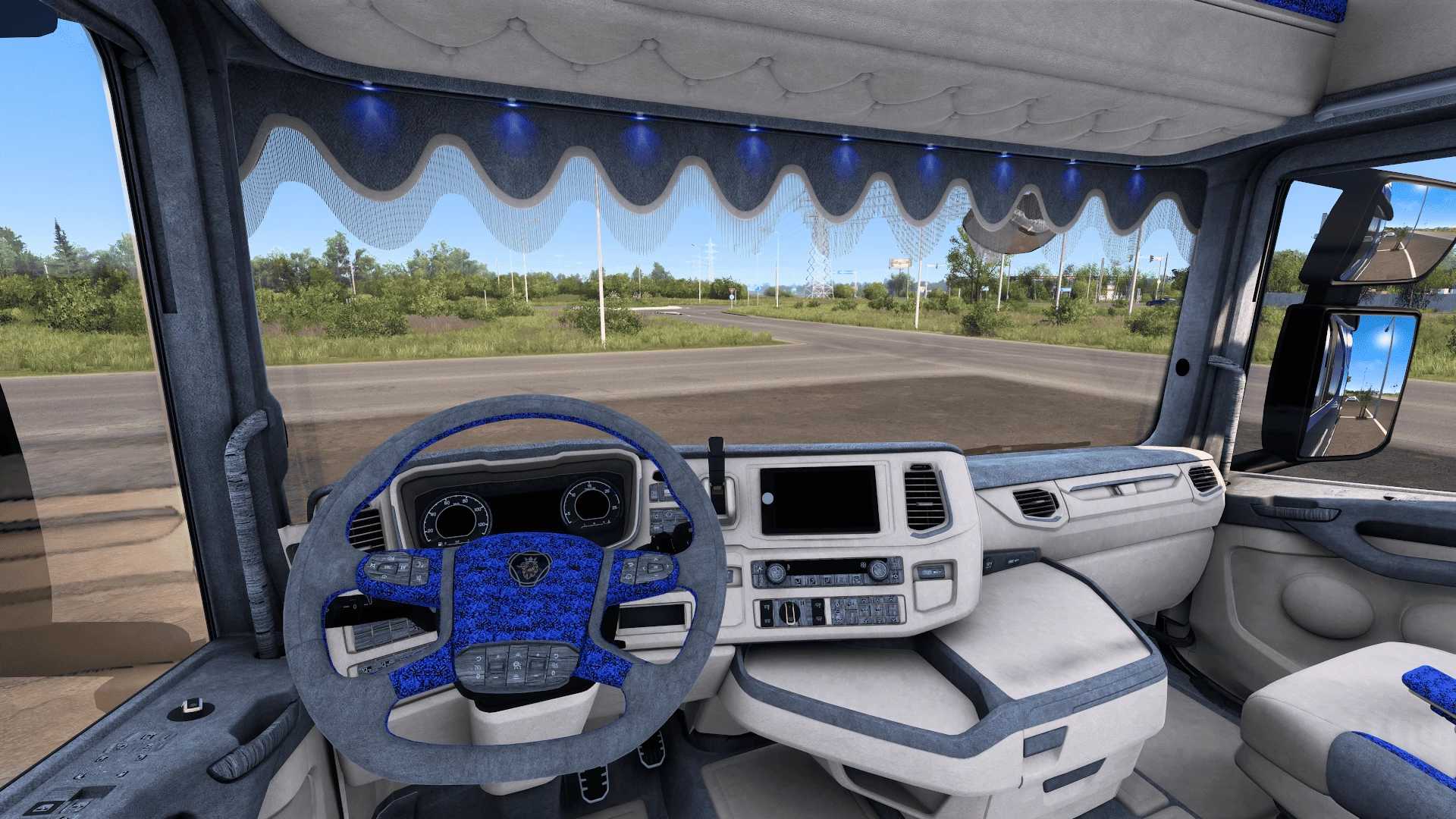 Intérieur Scania S/R Next Gen Old School v1.0 ETS2 thumbnail 2