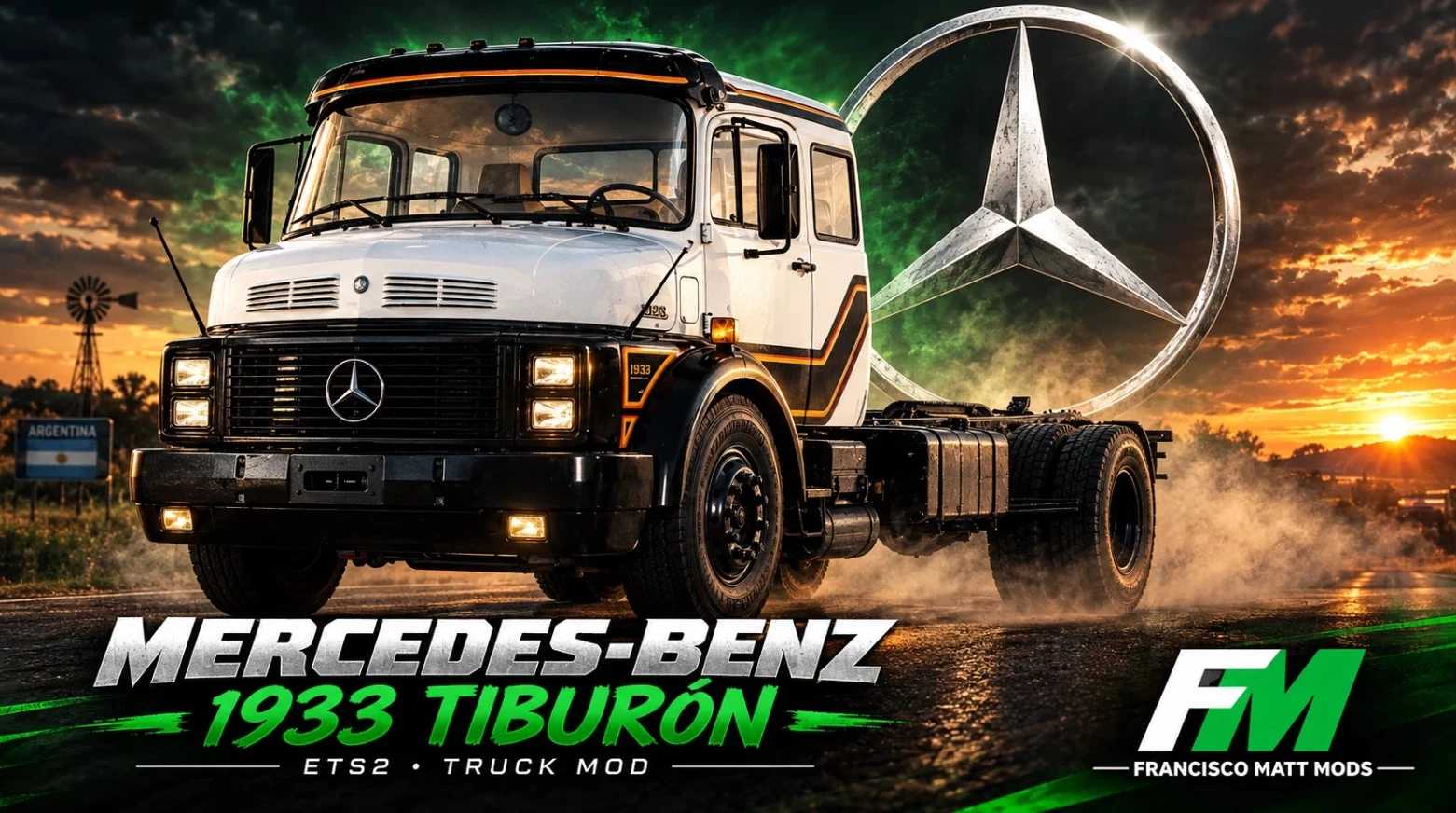 Mercedes Benz 1933 Tiburon v1.0 ETS2