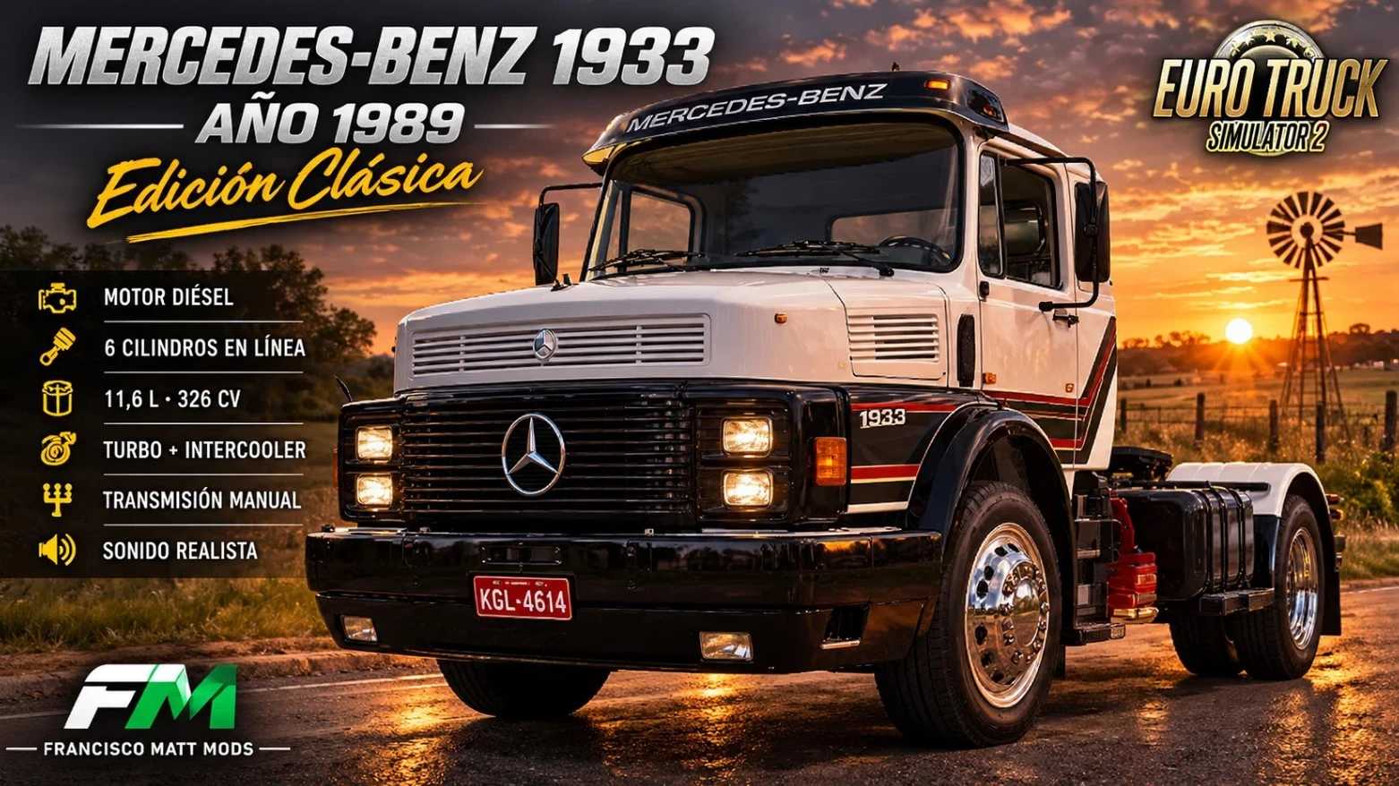 Mercedes-Benz Tiburon 1933 v1.0 ETS2