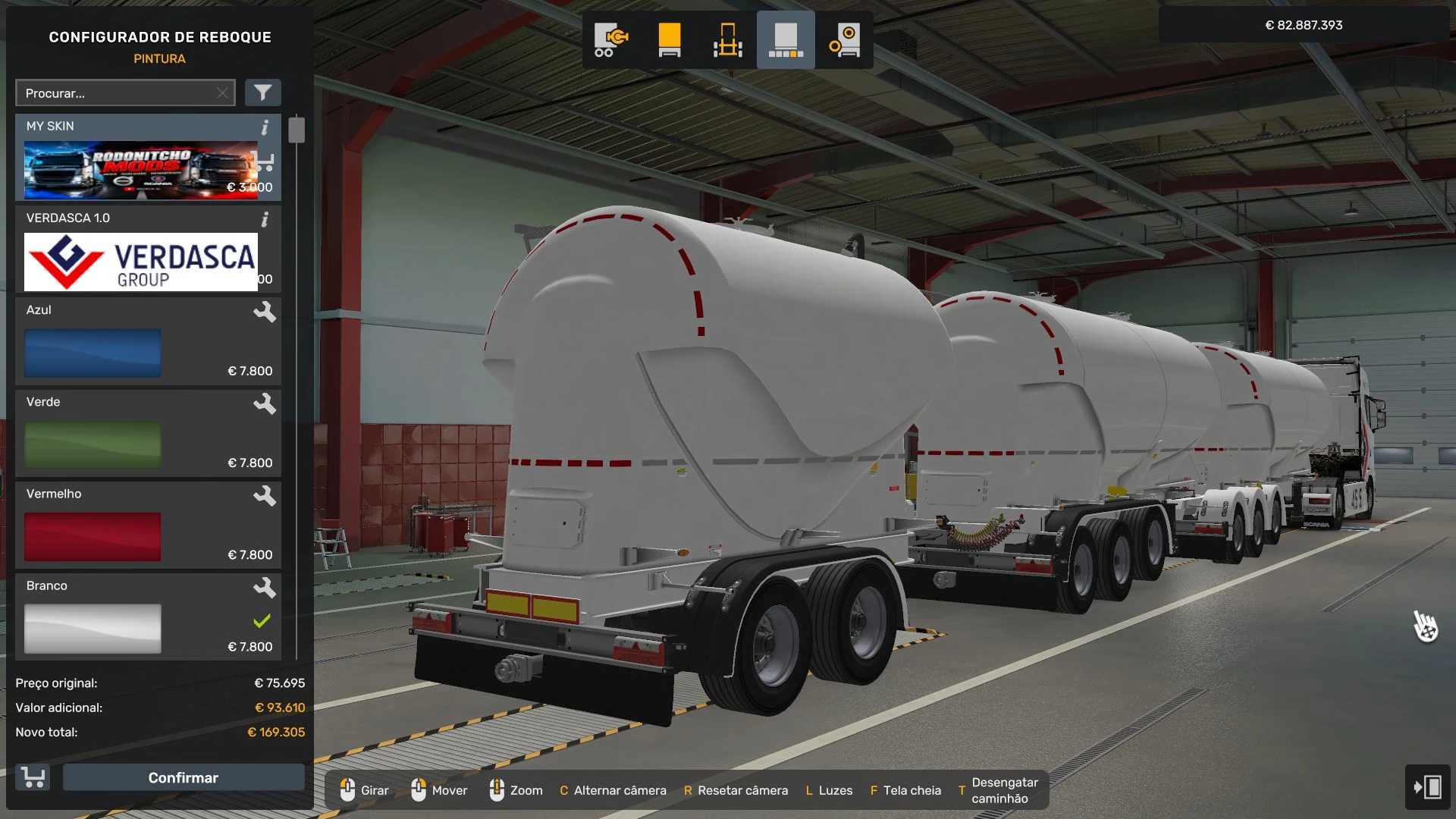 MODIFICATION DE SKIN + MODÈLE SCS SILO 8K 11 10 2026 1.40 1.61 ETS2