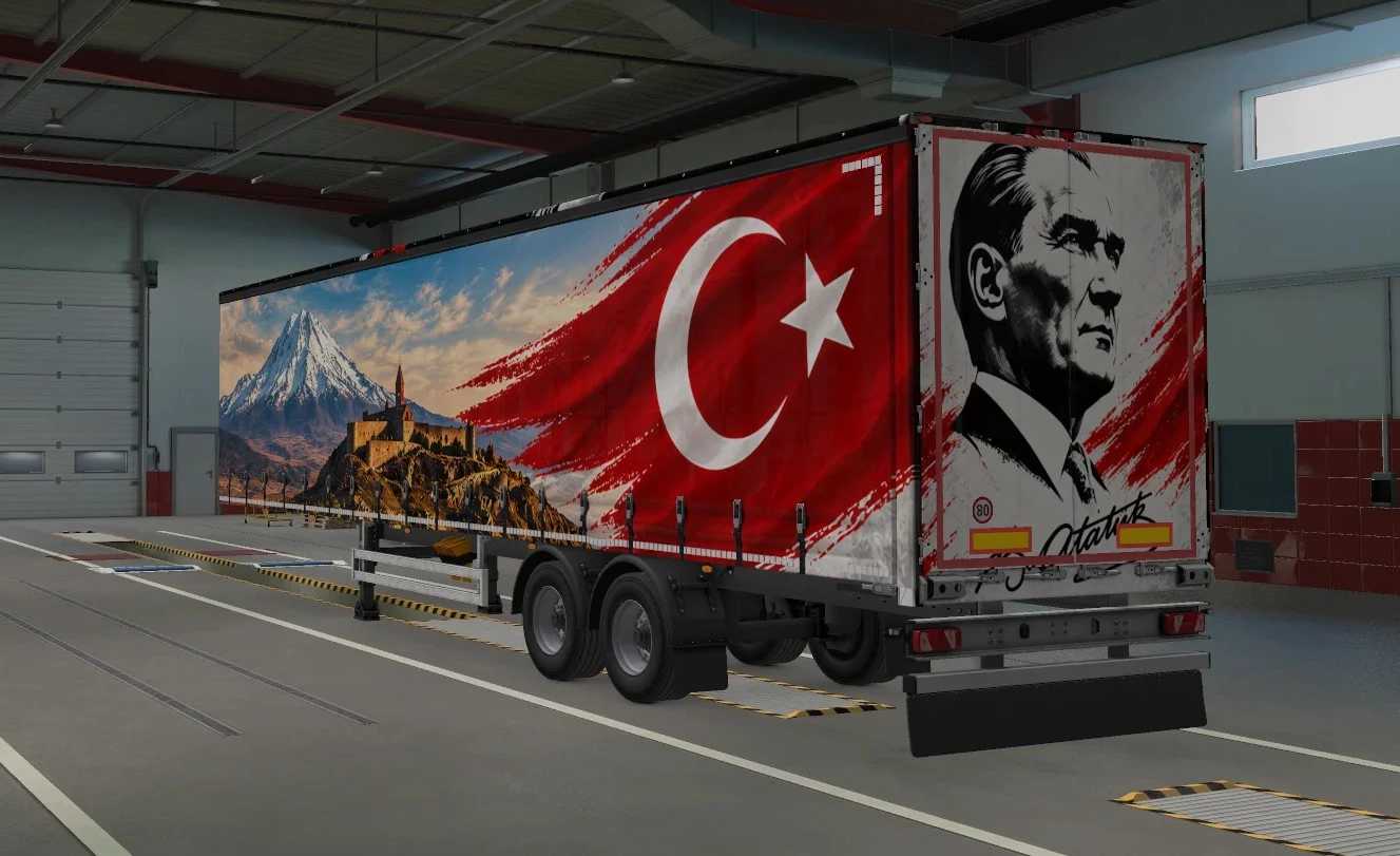 Skin de remorque turque v1.0 ETS2 thumbnail 2