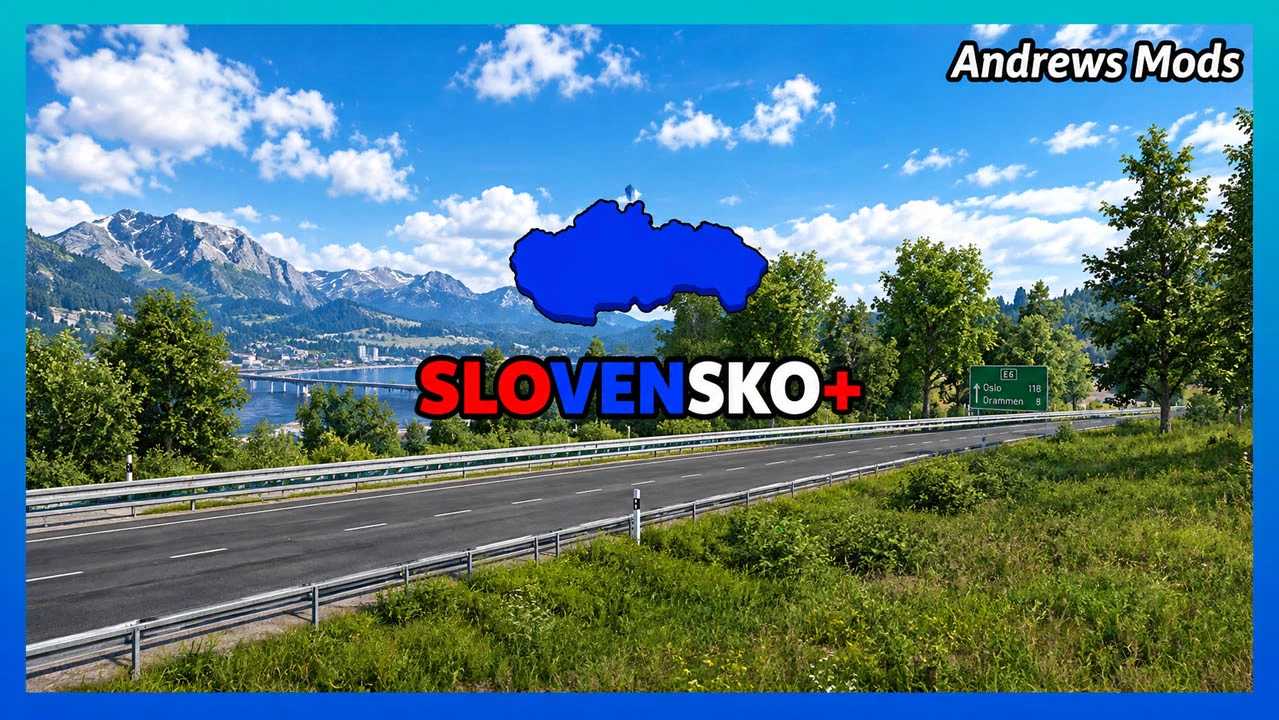 Slovensko+ v5.1 1.61 ETS2 thumbnail 4