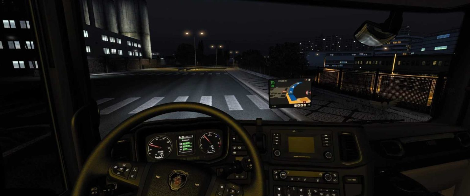 Tjs HD GPS Mod v1.62.0 ETS2 - ETS2 Mod | ATS Mod
